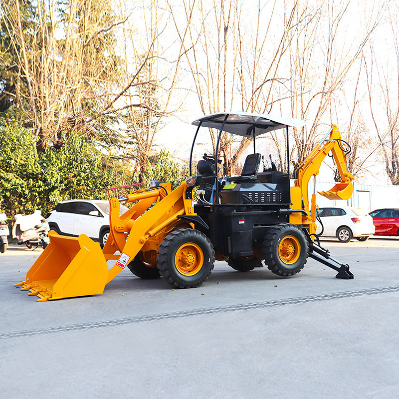 Towable Backhoe Loader